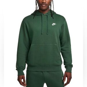 Nike Sportswear Club Fleece Pullover Hoodie Green